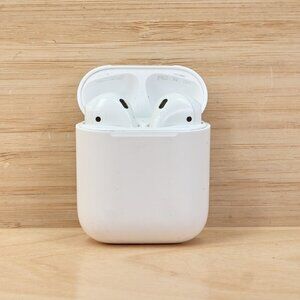 Apple AirPods 2nd Gen with Lightning Charging Case, Tested Working